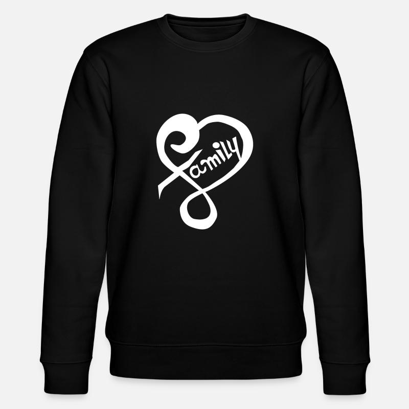 famille - Sweat bio CHANGER Stanley/Stella Unisexe - noir