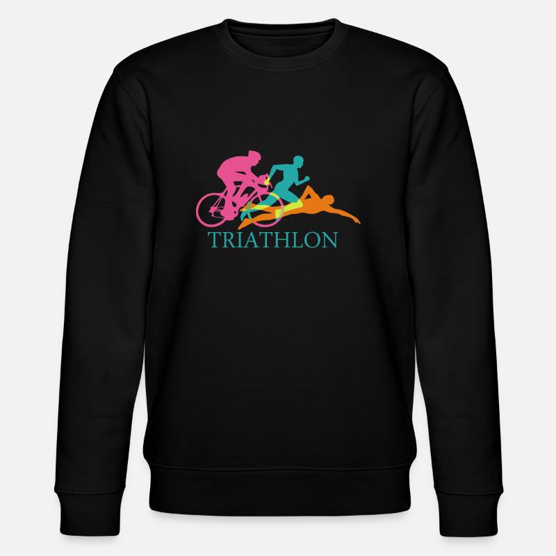 Triathlon - Sweat bio CHANGER Stanley/Stella Unisexe - noir