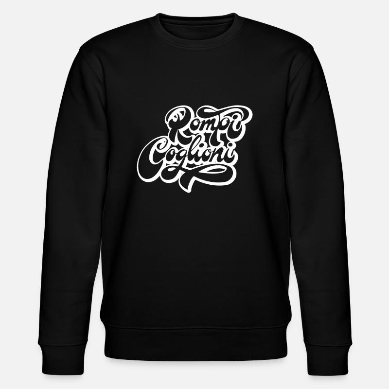 Casse mes couilles - Sweat bio CHANGER Stanley/Stella Unisexe - noir