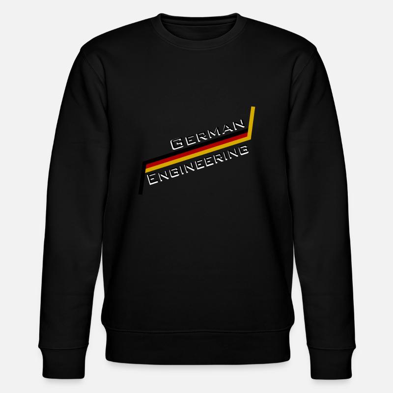 German Engineering - Stanley/Stella CHANGER Unisex Organic Sweatshirt - black