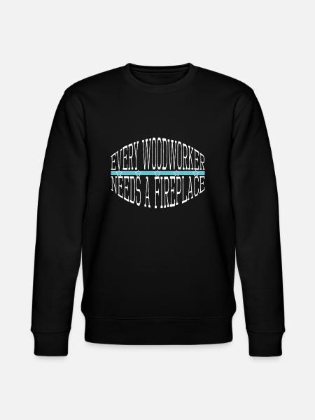 Americas Chainsaw Grab Tree - Stanley/Stella CHANGER Unisex Organic Sweatshirt - black