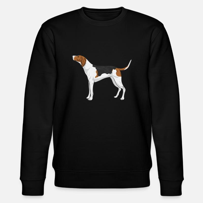 Treeing Walker Coonhound - Stanley/Stella CHANGER Unisex Organic Sweatshirt - black