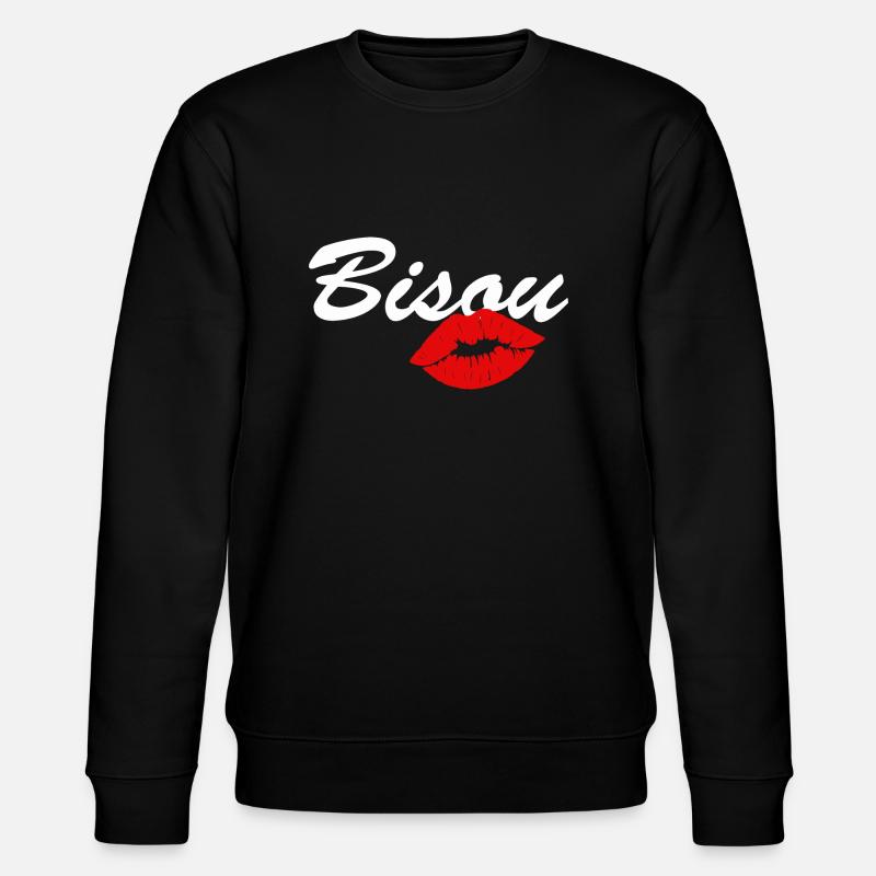 bisous - Sweat bio CHANGER Stanley/Stella Unisexe - noir