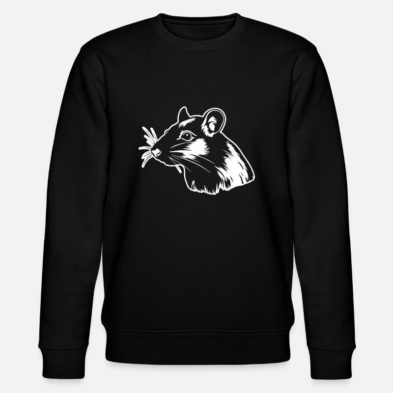 Rat, souris, rongeur, rats - Sweat bio CHANGER Stanley/Stella Unisexe - noir