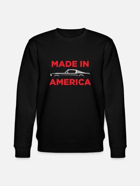 MUST4NG MADE IN AMERICA - Stanley/Stella CHANGER Unisex Organic Sweatshirt - black