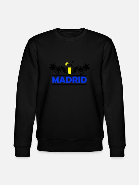 Madrid 2 - Stanley/Stella CHANGER Unisex Organic Sweatshirt - black