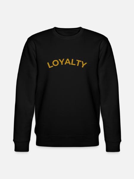 Loyalty - Stanley/Stella CHANGER Unisex Organic Sweatshirt - black