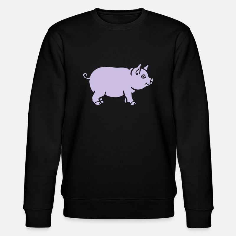 pig - Sweat bio CHANGER Stanley/Stella Unisexe - noir