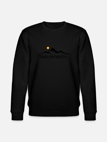 Naturensohn 2 - Stanley/Stella Unisex Bio-Sweatshirt CHANGER  - Schwarz