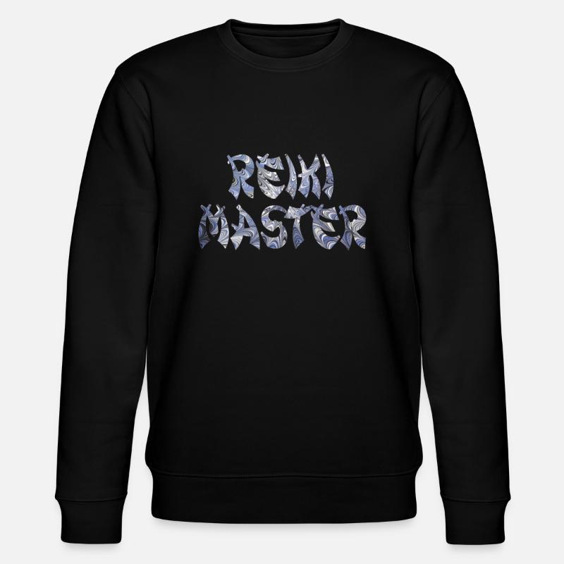 reiki master e 44 - Stanley/Stella CHANGER Unisex Organic Sweatshirt - black