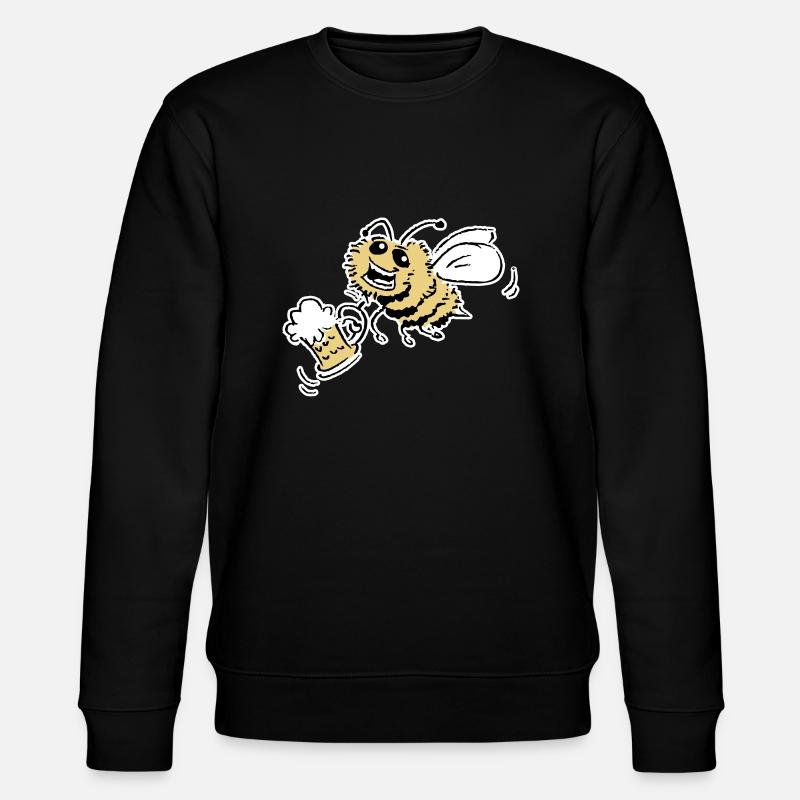 L’abeilles à la bière - Sweat bio CHANGER Stanley/Stella Unisexe - noir