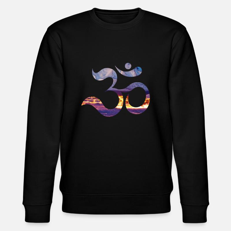 soommer goa - Stanley/Stella Unisex Bio-Sweatshirt CHANGER  - Schwarz