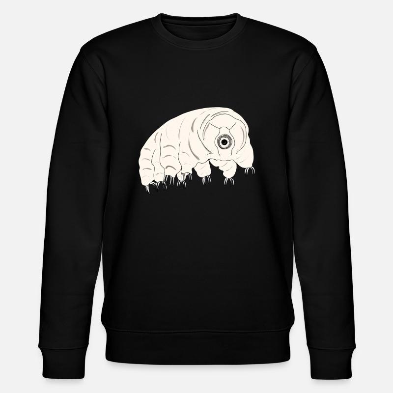 Tardigrade water bear - Stanley/Stella Unisex Bio-Sweatshirt CHANGER  - Schwarz