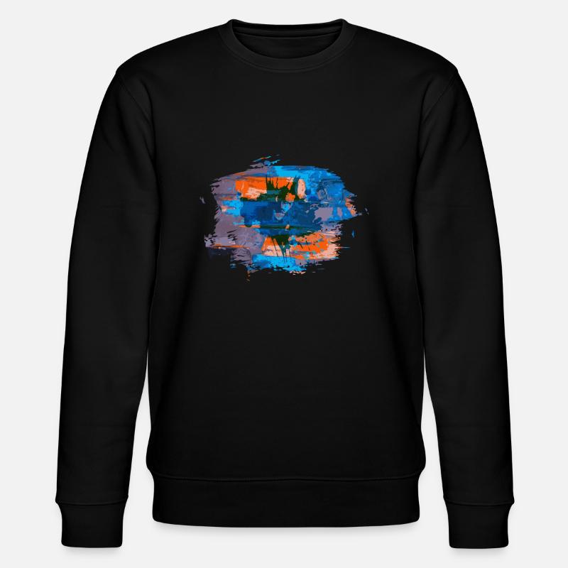 abstraction - Stanley/Stella CHANGER Unisex Organic Sweatshirt - black