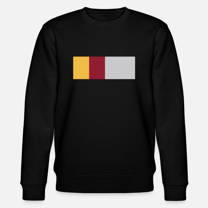 Roma Italien - Stanley/Stella Unisex Bio-Sweatshirt CHANGER  - Schwarz