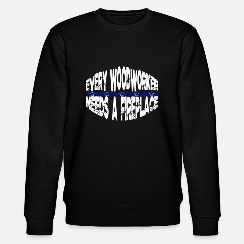 t-shirts de charpentier syndical - Sweat bio CHANGER Stanley/Stella Unisexe - noir