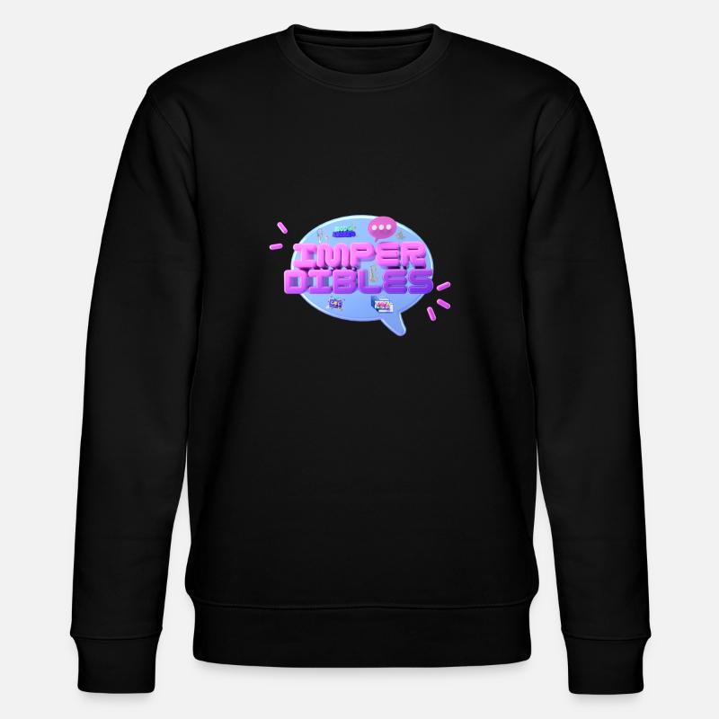 3D - Stanley/Stella Unisex Bio-Sweatshirt CHANGER  - Schwarz