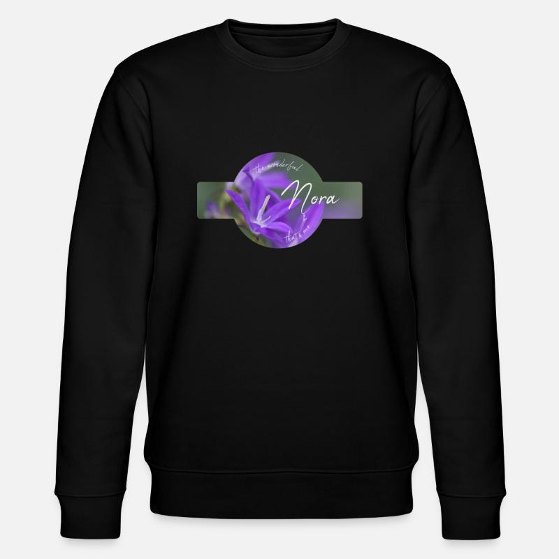 Nora - Stanley/Stella Unisex Bio-Sweatshirt CHANGER  - Schwarz