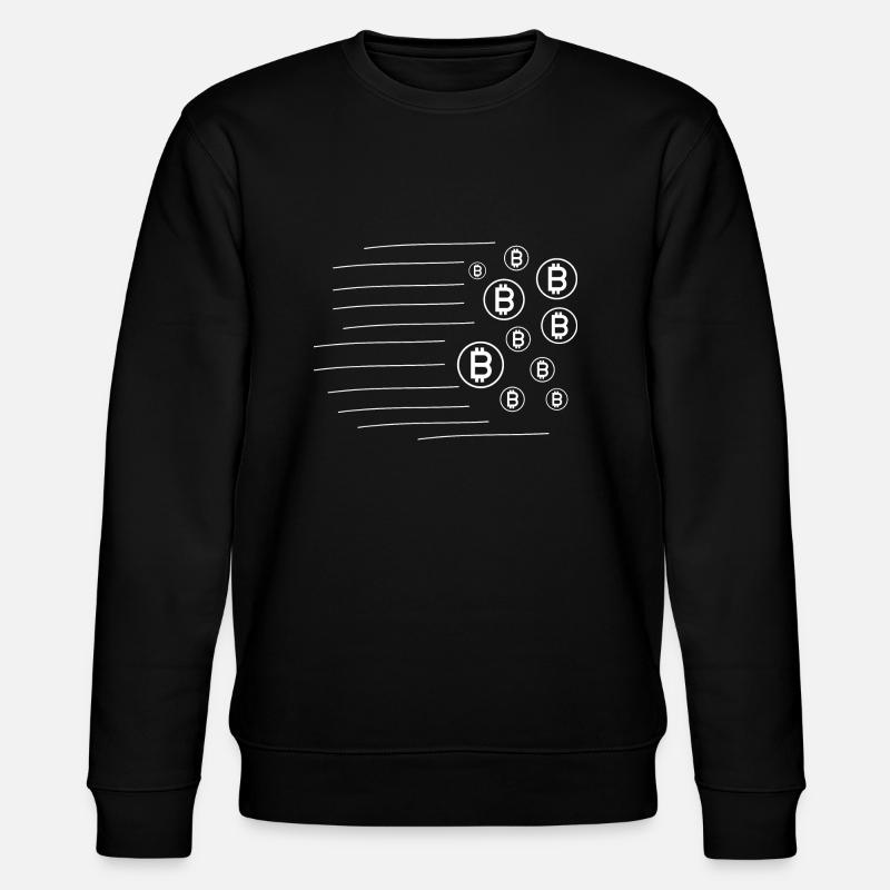 Crypto Bitcoin Trading - Stanley/Stella Unisex Bio-Sweatshirt CHANGER  - Schwarz