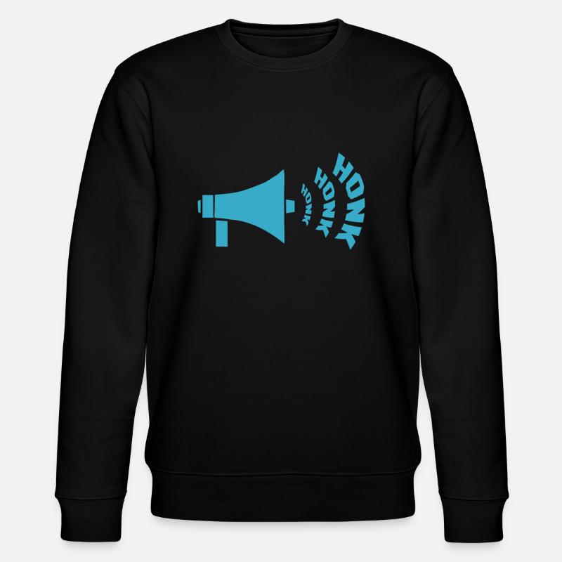 honk honk honk - Stanley/Stella Unisex Bio-Sweatshirt CHANGER  - Schwarz