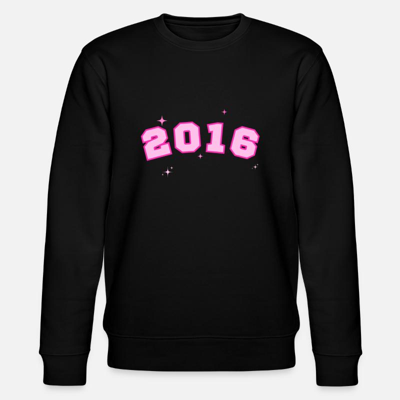 2016 Rosa Stern - Stanley/Stella Unisex Bio-Sweatshirt CHANGER  - Schwarz