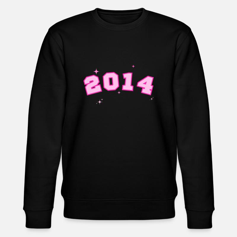 2014 Stern Rosa - Stanley/Stella Unisex Bio-Sweatshirt CHANGER  - Schwarz