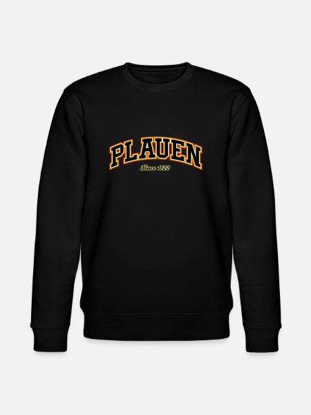Plauen - Stanley/Stella Unisex Bio-Sweatshirt CHANGER - Schwarz