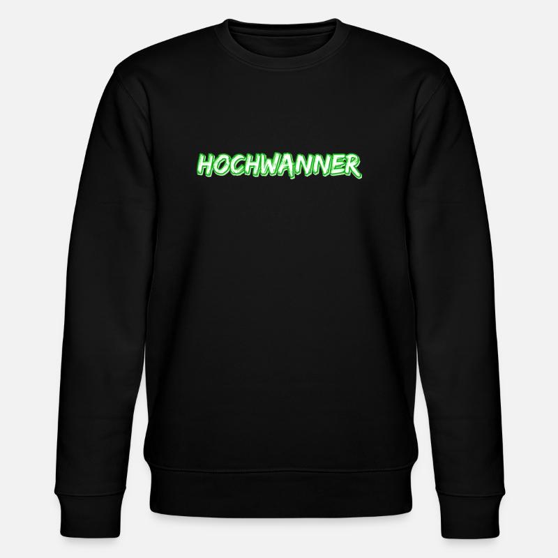 Trekking Hochwanner - Stanley/Stella Unisex Bio-Sweatshirt CHANGER  - Schwarz