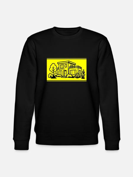 House Villa Property - Stanley/Stella CHANGER Unisex Organic Sweatshirt - black