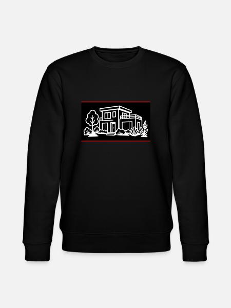 House Villa Property - Stanley/Stella CHANGER Unisex Organic Sweatshirt - black