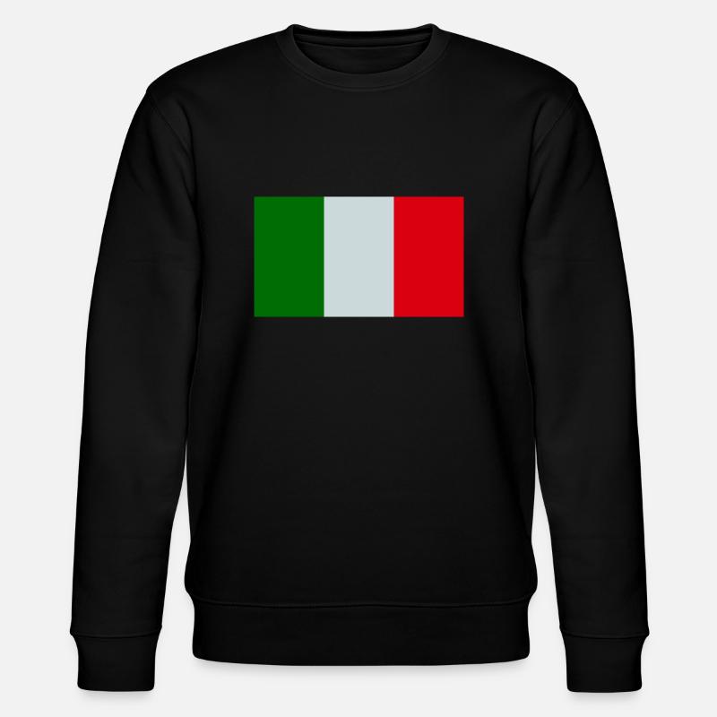 Italien - Stanley/Stella Unisex Bio-Sweatshirt CHANGER  - Schwarz