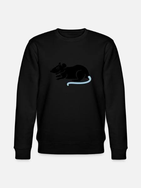 raton / rat (2c) - Sweat bio CHANGER Stanley/Stella Unisexe - noir