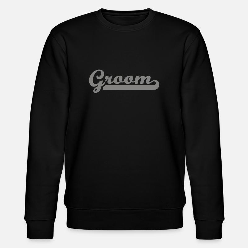 Groom - Stanley/Stella Unisex Bio-Sweatshirt CHANGER  - Schwarz