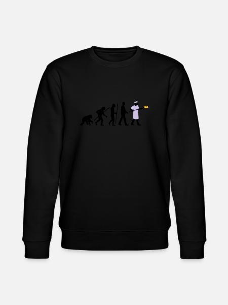 evolution_backer_122013_b_3c - Stanley/Stella Unisex Bio-Sweatshirt CHANGER - Schwarz