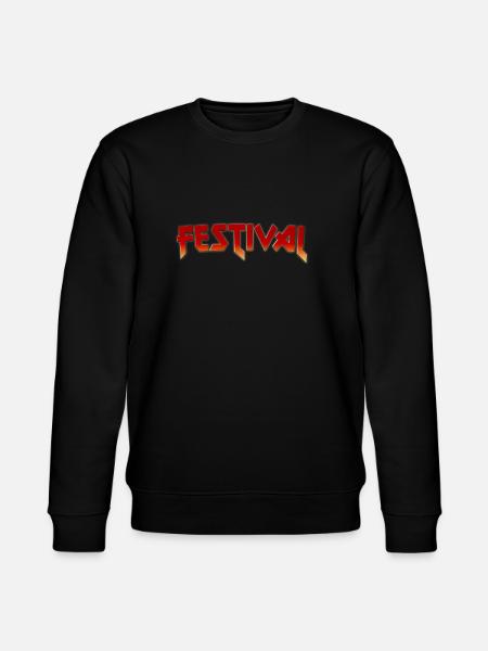 FESTIVAL - Stanley/Stella CHANGER Unisex Organic Sweatshirt - black
