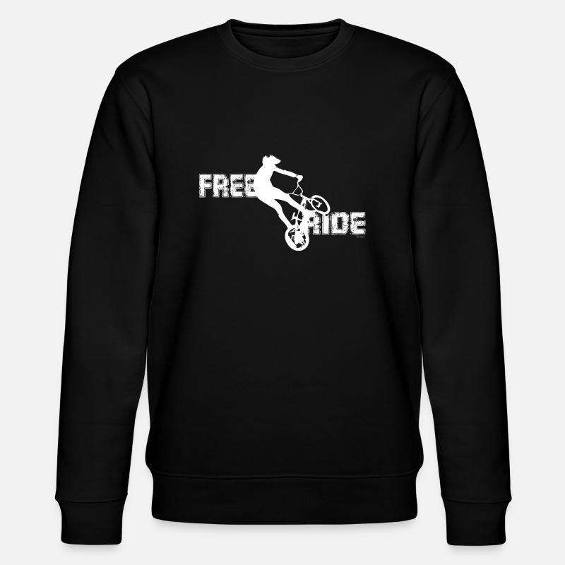 free ride mirko blanc - Sweat bio CHANGER Stanley/Stella Unisexe - noir