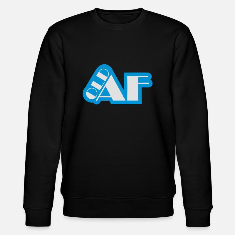 ancien logo de texte AF - Sweat bio CHANGER Stanley/Stella Unisexe - noir