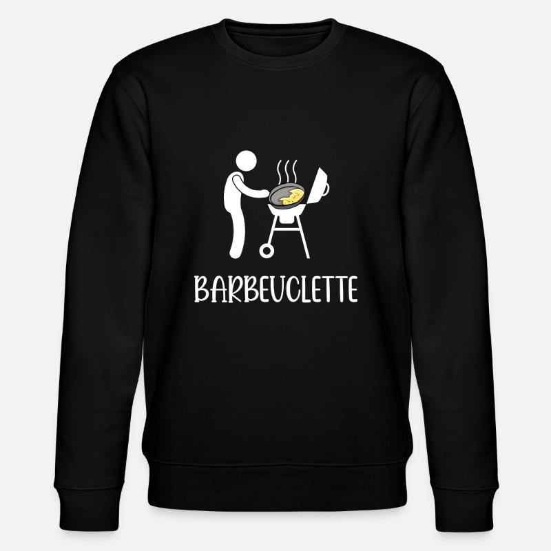 barbeuclette - Sweat bio CHANGER Stanley/Stella Unisexe - noir