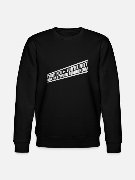have fun at work - Stanley/Stella CHANGER Unisex Organic Sweatshirt - black
