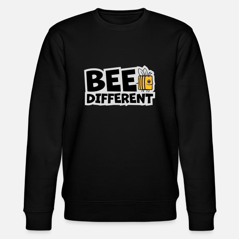 bee citation différente - Sweat bio CHANGER Stanley/Stella Unisexe - noir