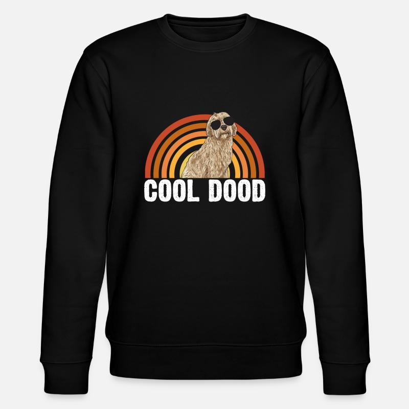 Labradoodle Chien - Sweat bio CHANGER Stanley/Stella Unisexe - noir