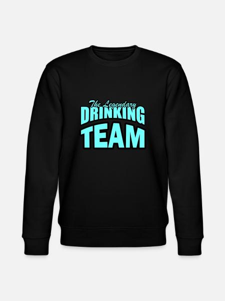 drinking team - Stanley/Stella Unisex Bio-Sweatshirt CHANGER - Schwarz