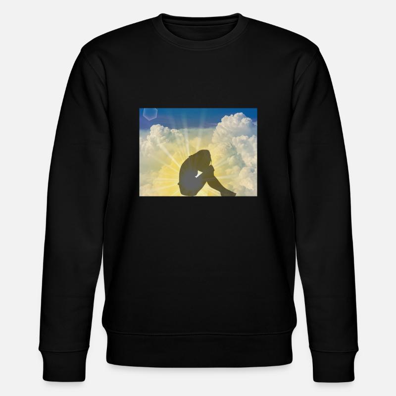 Skyscape. - Stanley/Stella CHANGER Unisex Organic Sweatshirt - black
