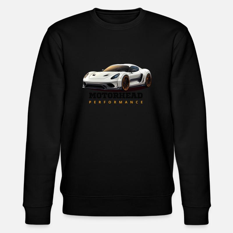 Motor head - Stanley/Stella CHANGER Unisex Organic Sweatshirt - black