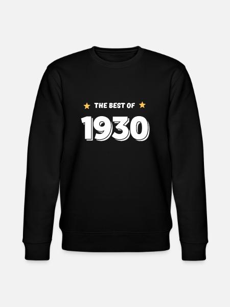 Best of 1930 - Stanley/Stella CHANGER Unisex Organic Sweatshirt - black