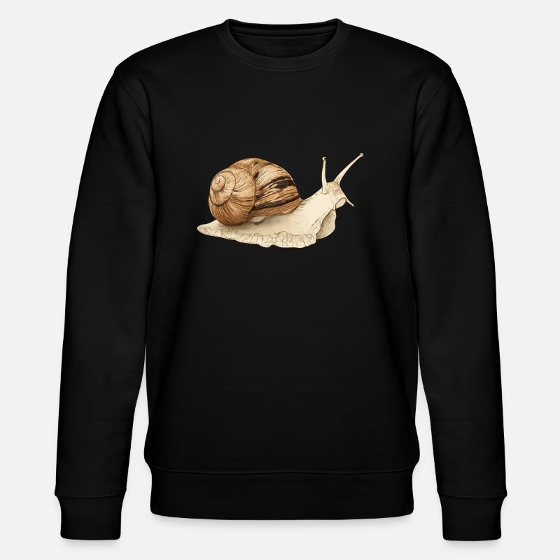 Escargot - Sweat bio CHANGER Stanley/Stella Unisexe - noir