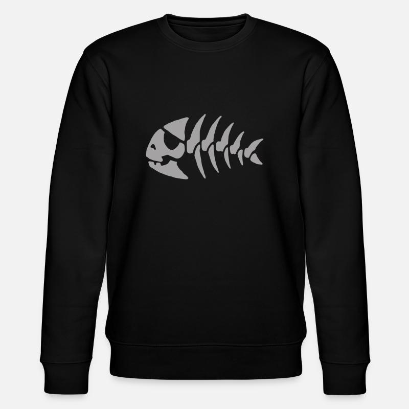 Poisson Arrete - Stanley/Stella Unisex Bio-Sweatshirt CHANGER  - Schwarz