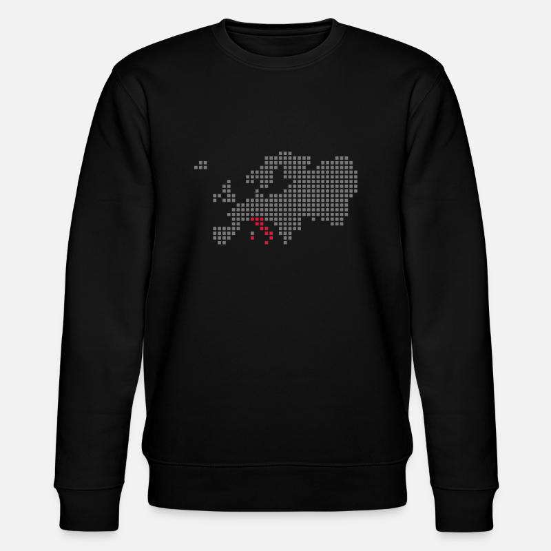 Italien Italy - Stanley/Stella Unisex Bio-Sweatshirt CHANGER  - Schwarz