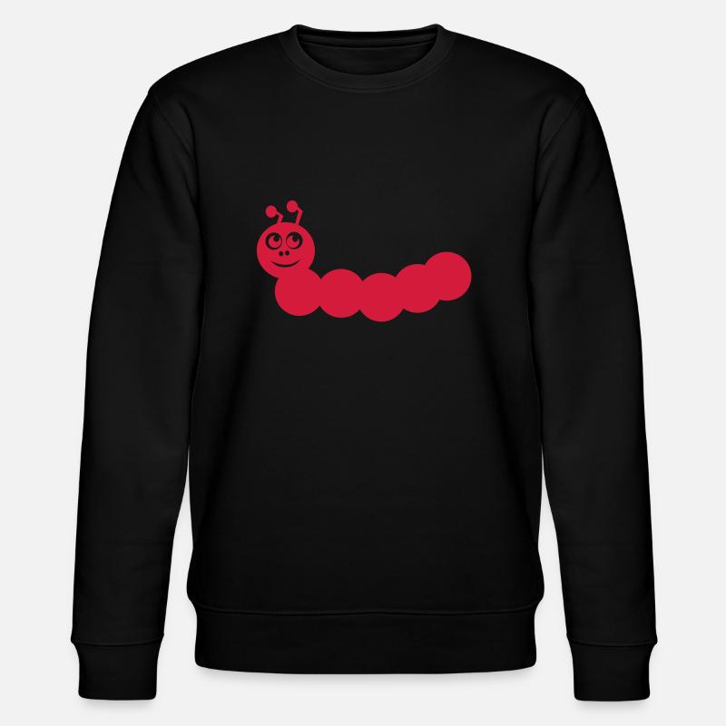 raupe - Stanley/Stella Unisex Bio-Sweatshirt CHANGER  - Schwarz