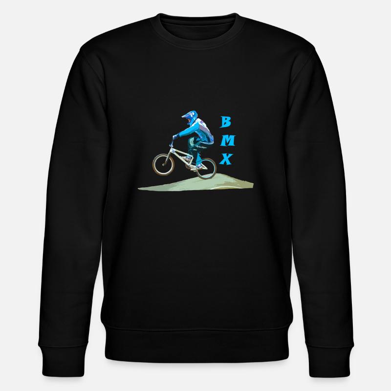 bmx - Stanley/Stella CHANGER Unisex Organic Sweatshirt - black